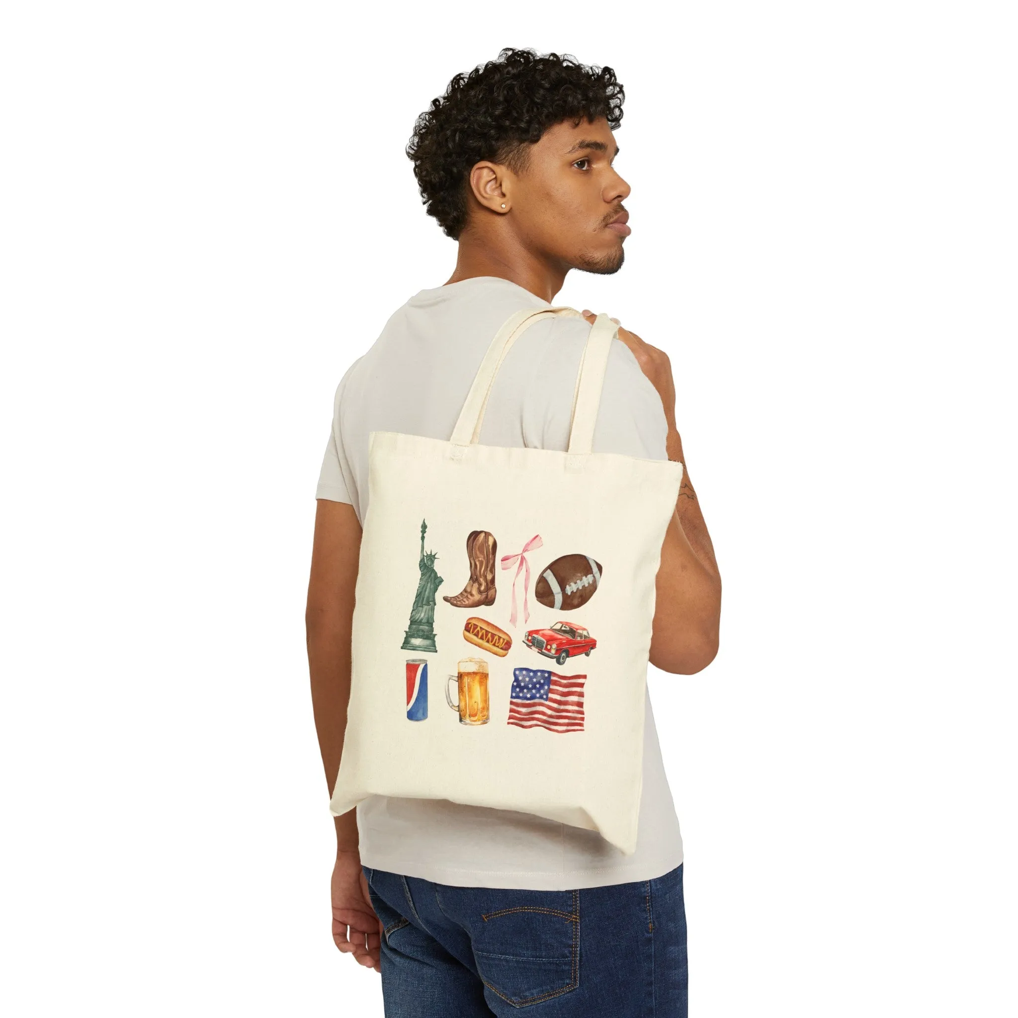 American Life Tote Bag