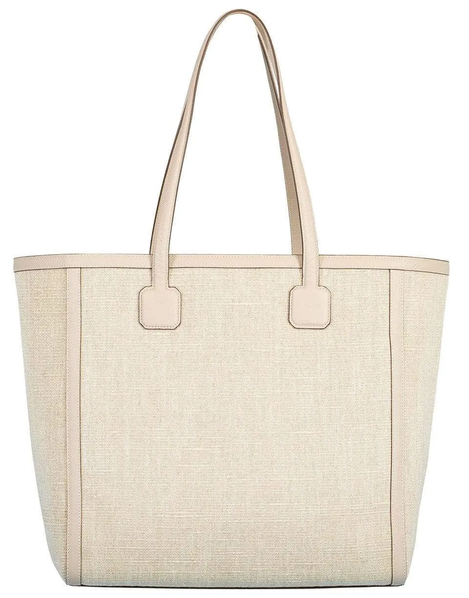 Antibes Washed Linen Tote