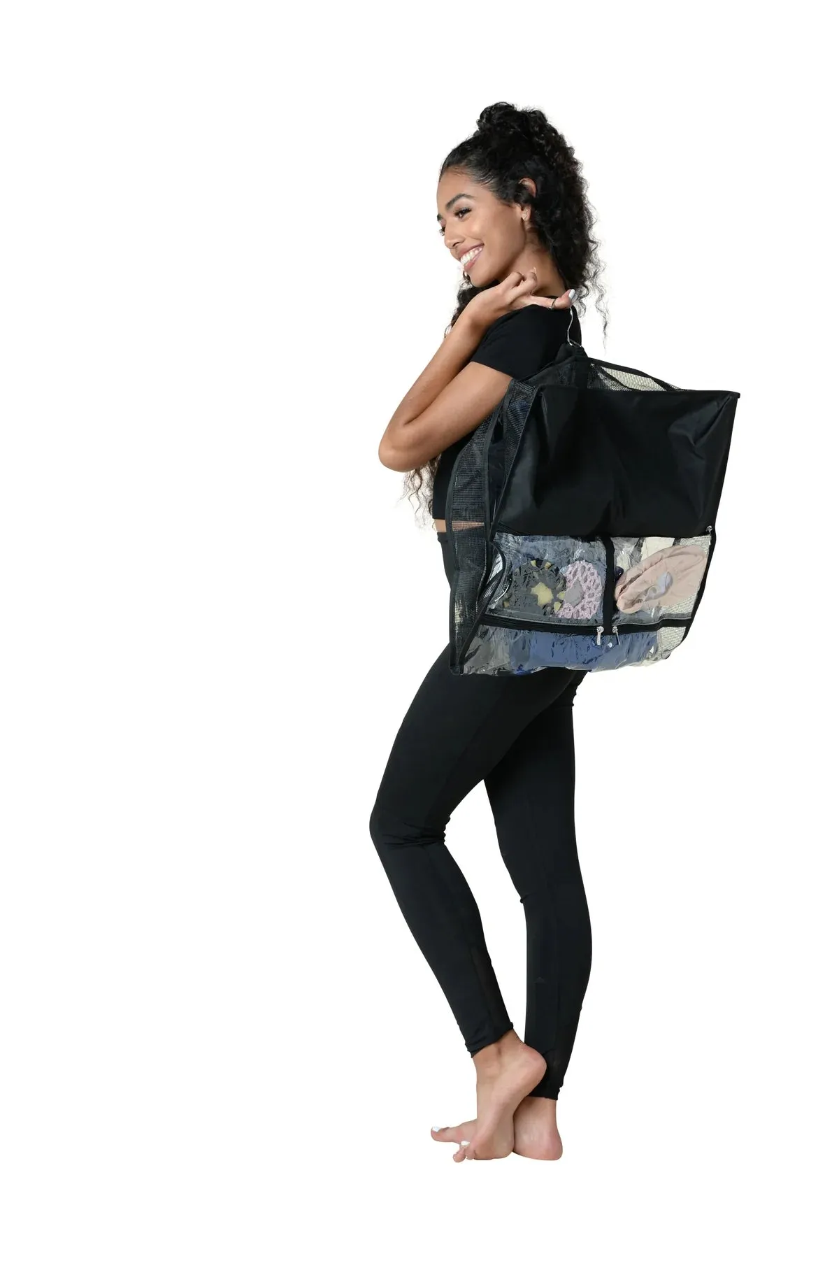 Black Long Length Garment Bag