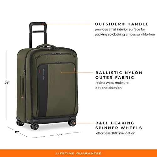 Briggs & Riley ZDX-Expandable Luggage with 4 Spinner Wheels