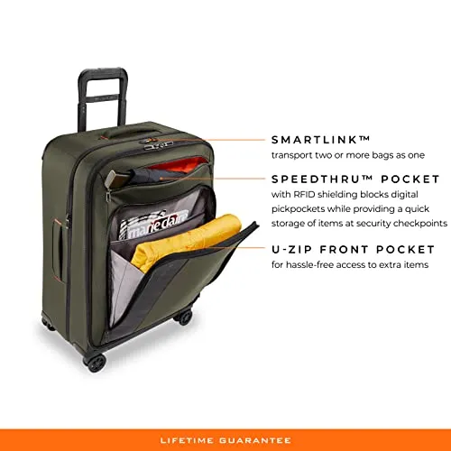 Briggs & Riley ZDX-Expandable Luggage with 4 Spinner Wheels