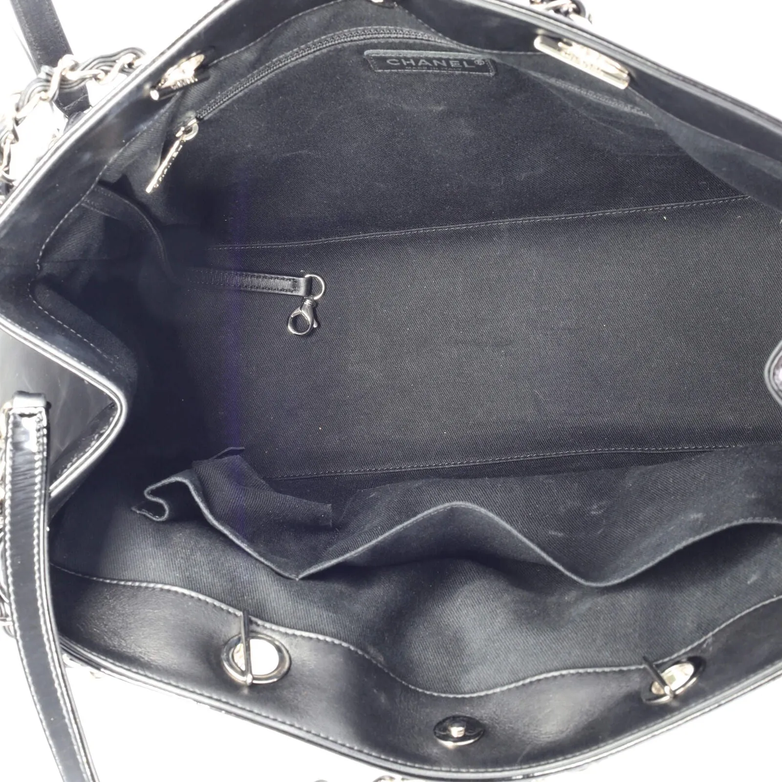 Chanel Coco Shine Tote Quilted Patent