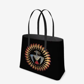 Circumspect Leather Tote