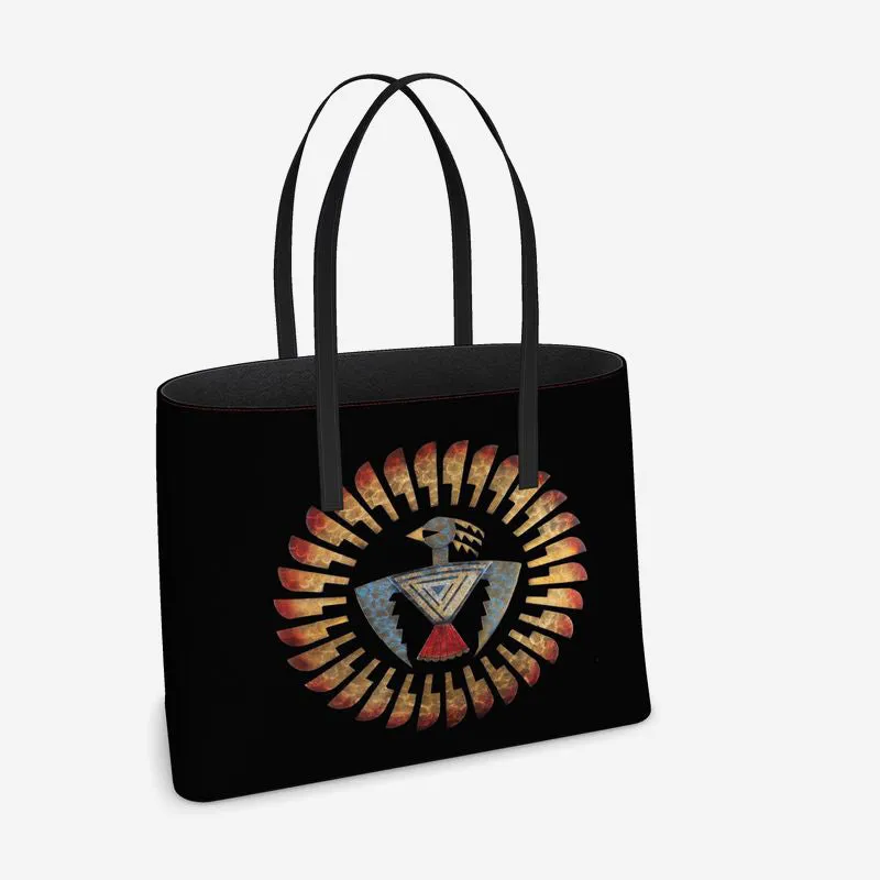 Circumspect Leather Tote