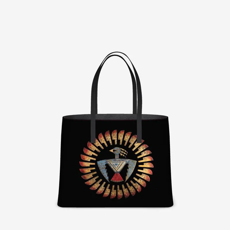 Circumspect Leather Tote