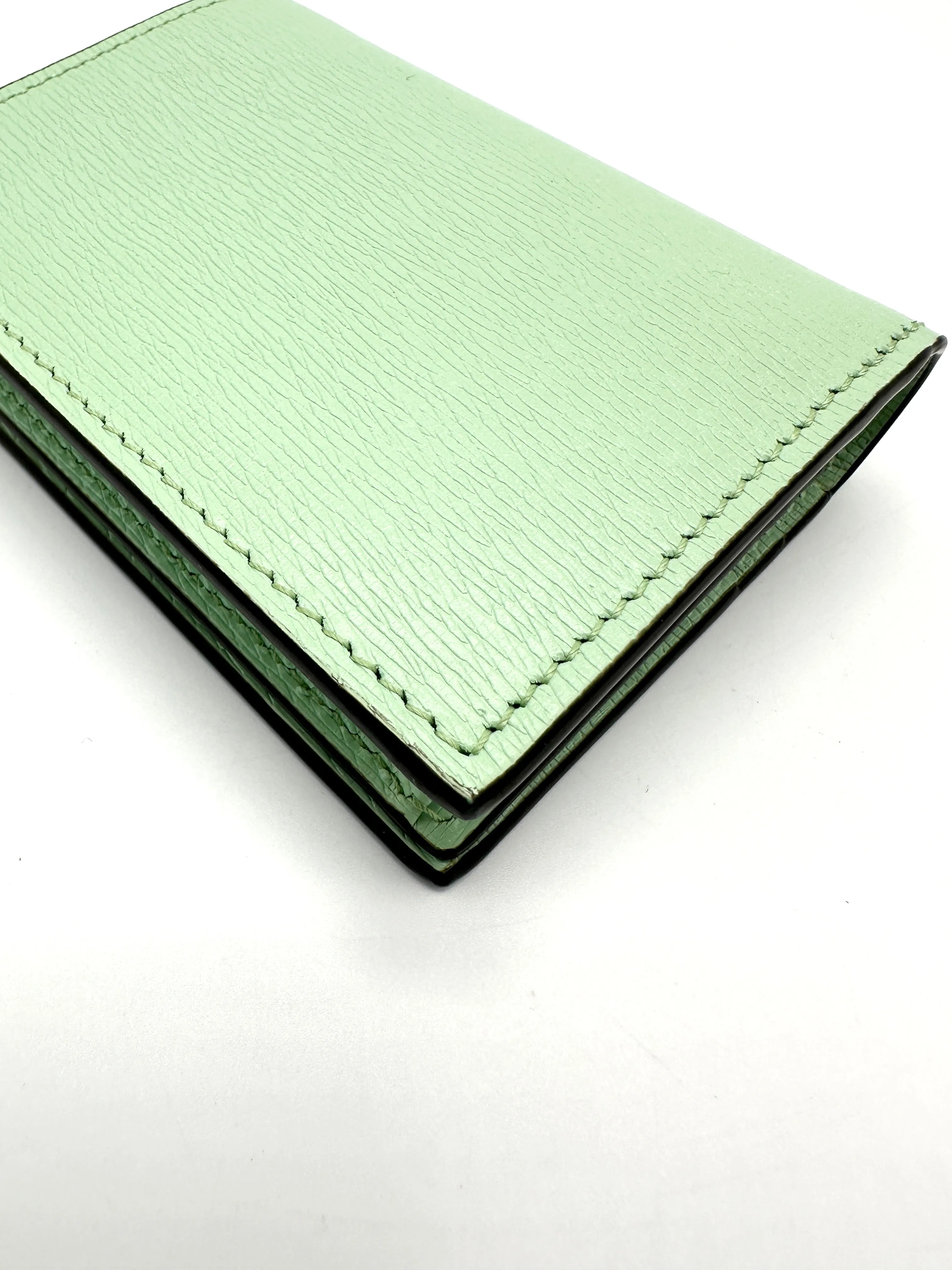 Green Banana Cat Compact Wallet