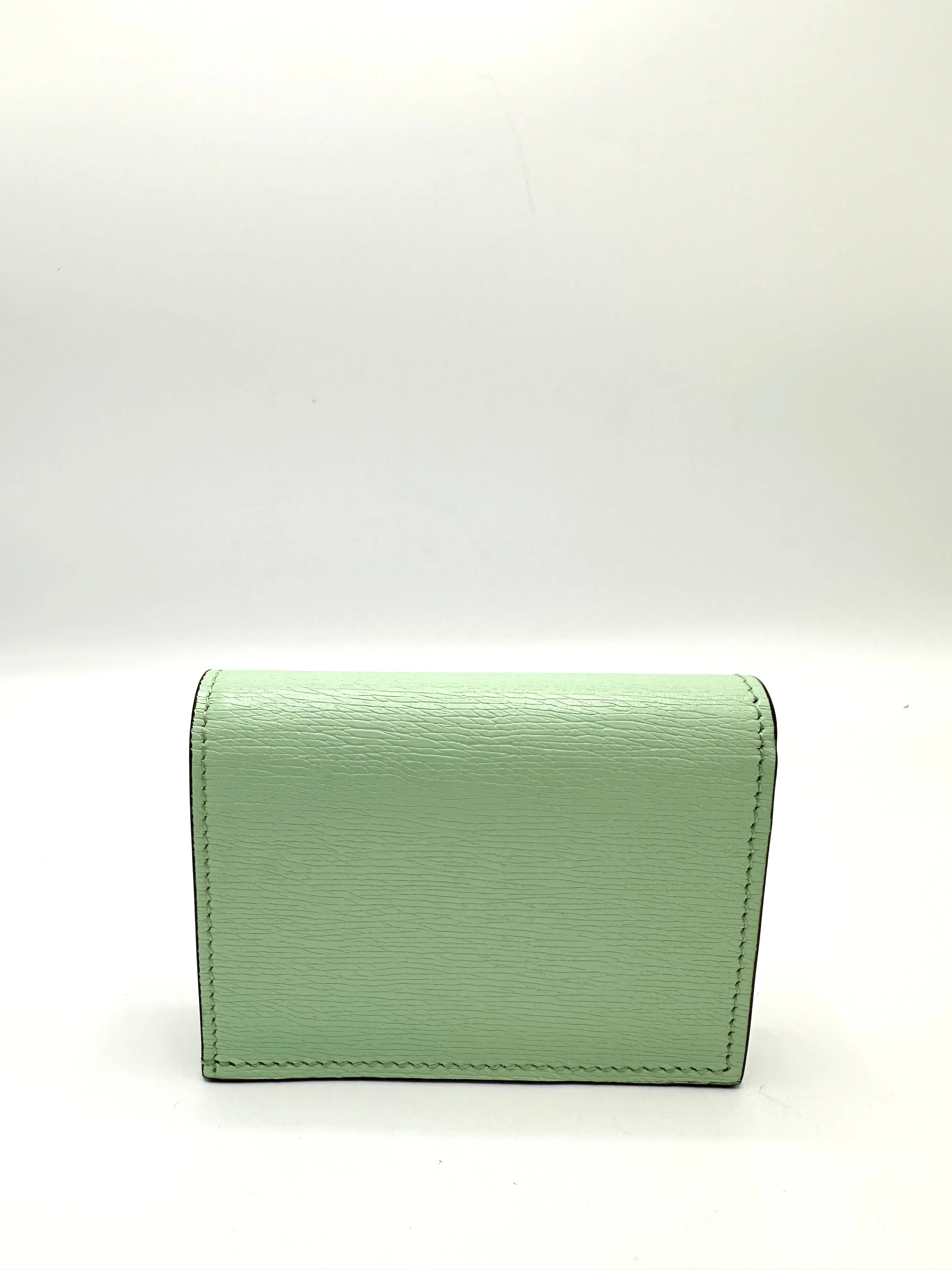 Green Banana Cat Compact Wallet