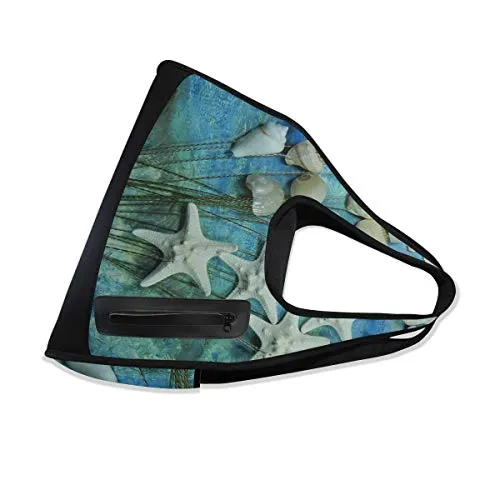 Gym Bag Seashell And Starfish Stems Women Yoga Canvas Duffel Bag Sports Tote Bags for Girls