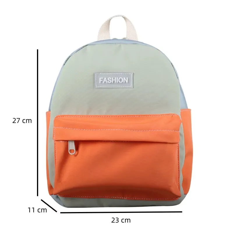 Kid's Boys/Girls Applique Colorblock/ Stitching Color Backpacks 594149