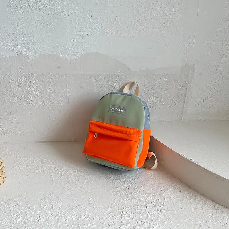Kid's Boys/Girls Applique Colorblock/ Stitching Color Backpacks 594149