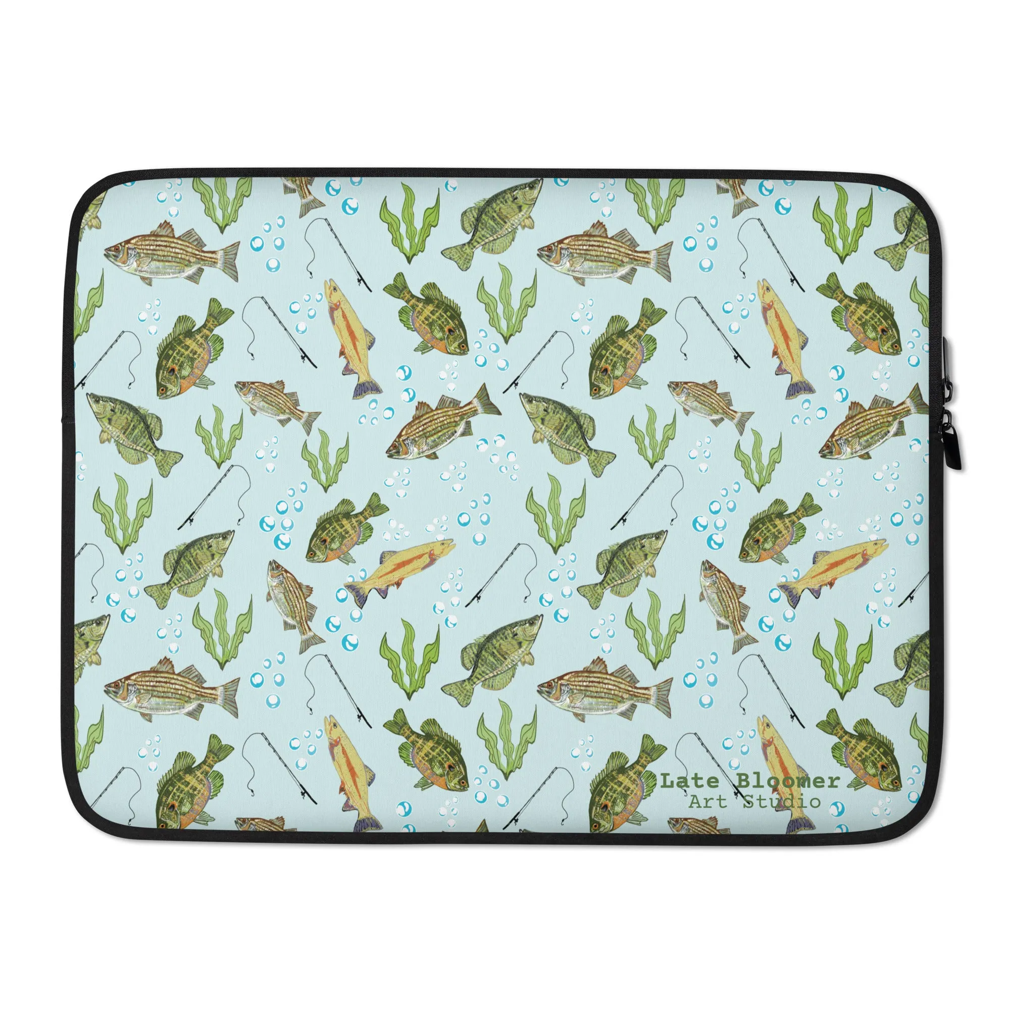 Laptop Sleeve - Fresh Water Fishing