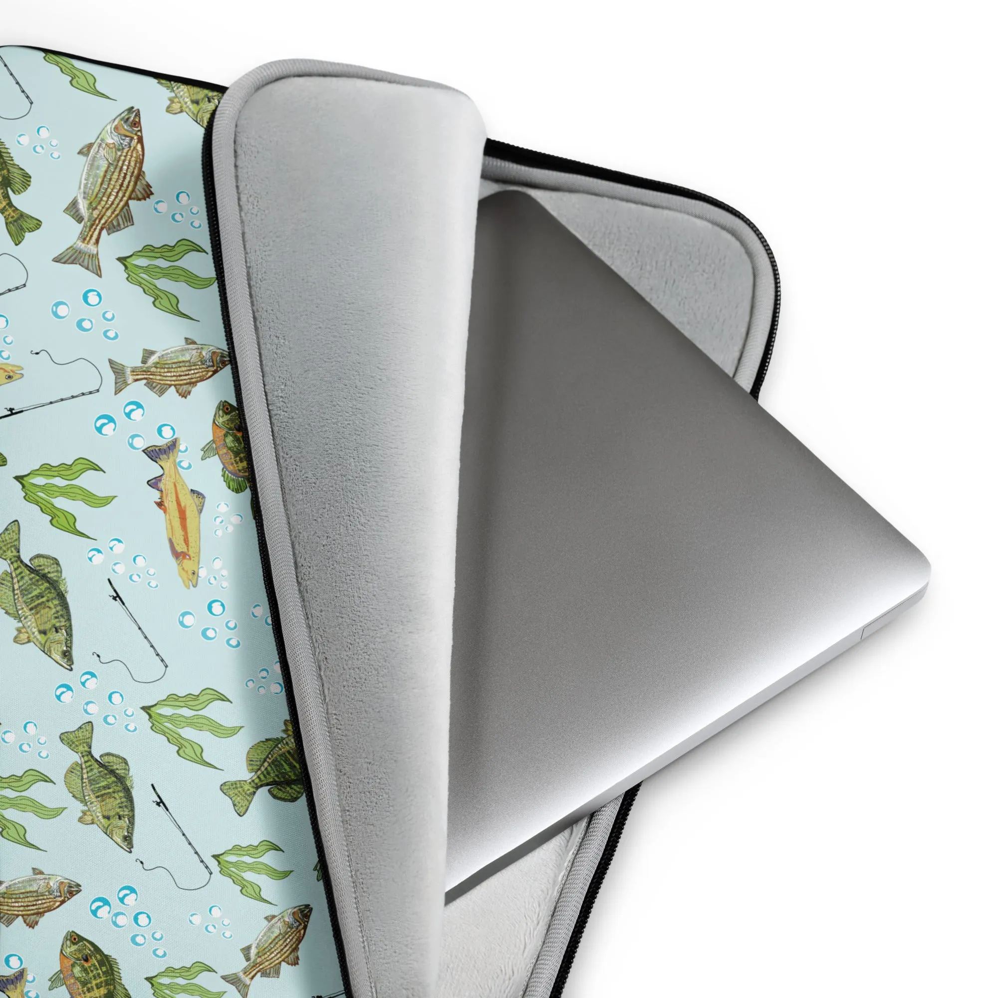 Laptop Sleeve - Fresh Water Fishing