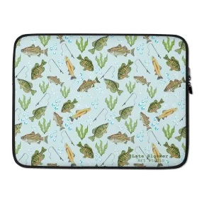 Laptop Sleeve - Fresh Water Fishing