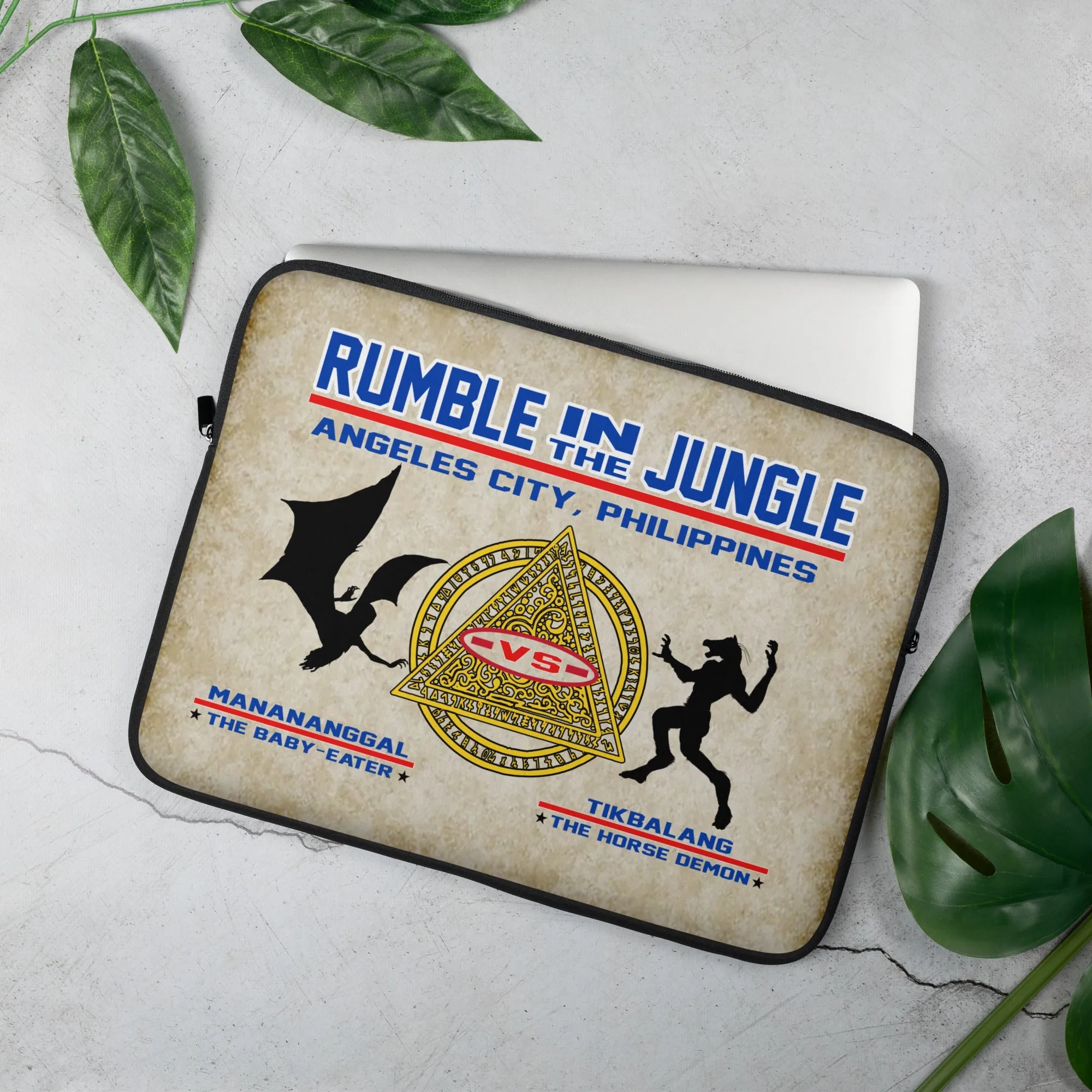 Laptop Sleeve | The Last Rite: Short Bites | Rumble in the Jungle