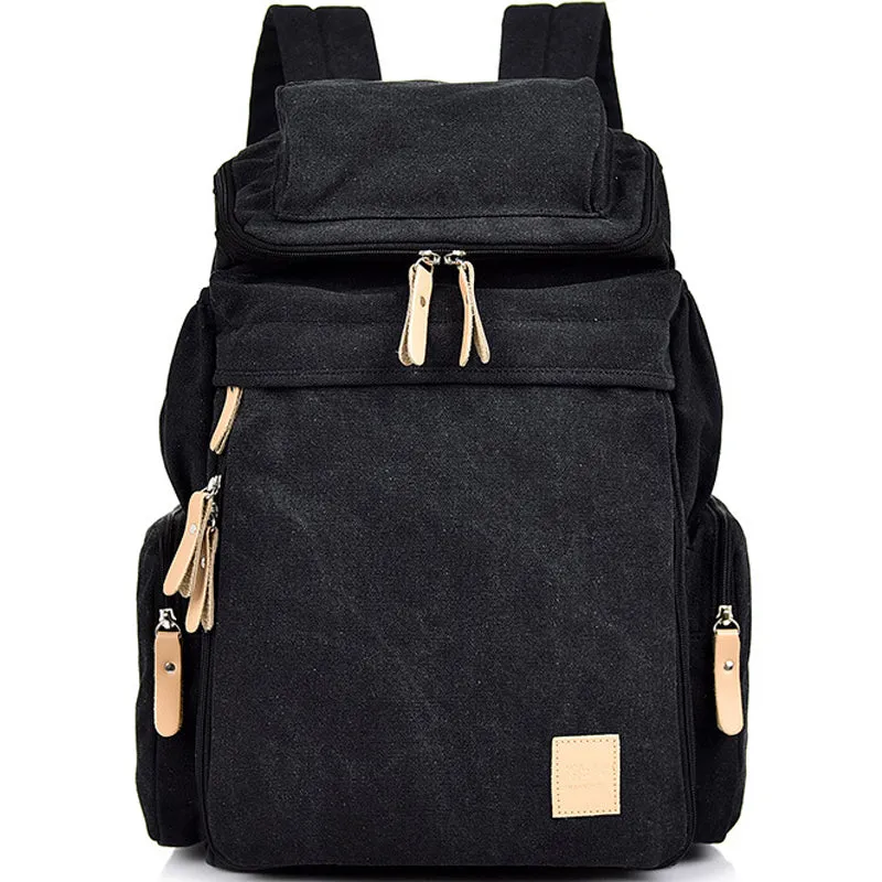 Large Canvas Travel Backpack