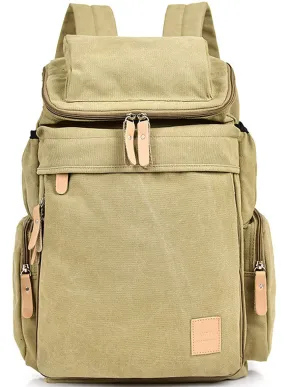 Large Canvas Travel Backpack