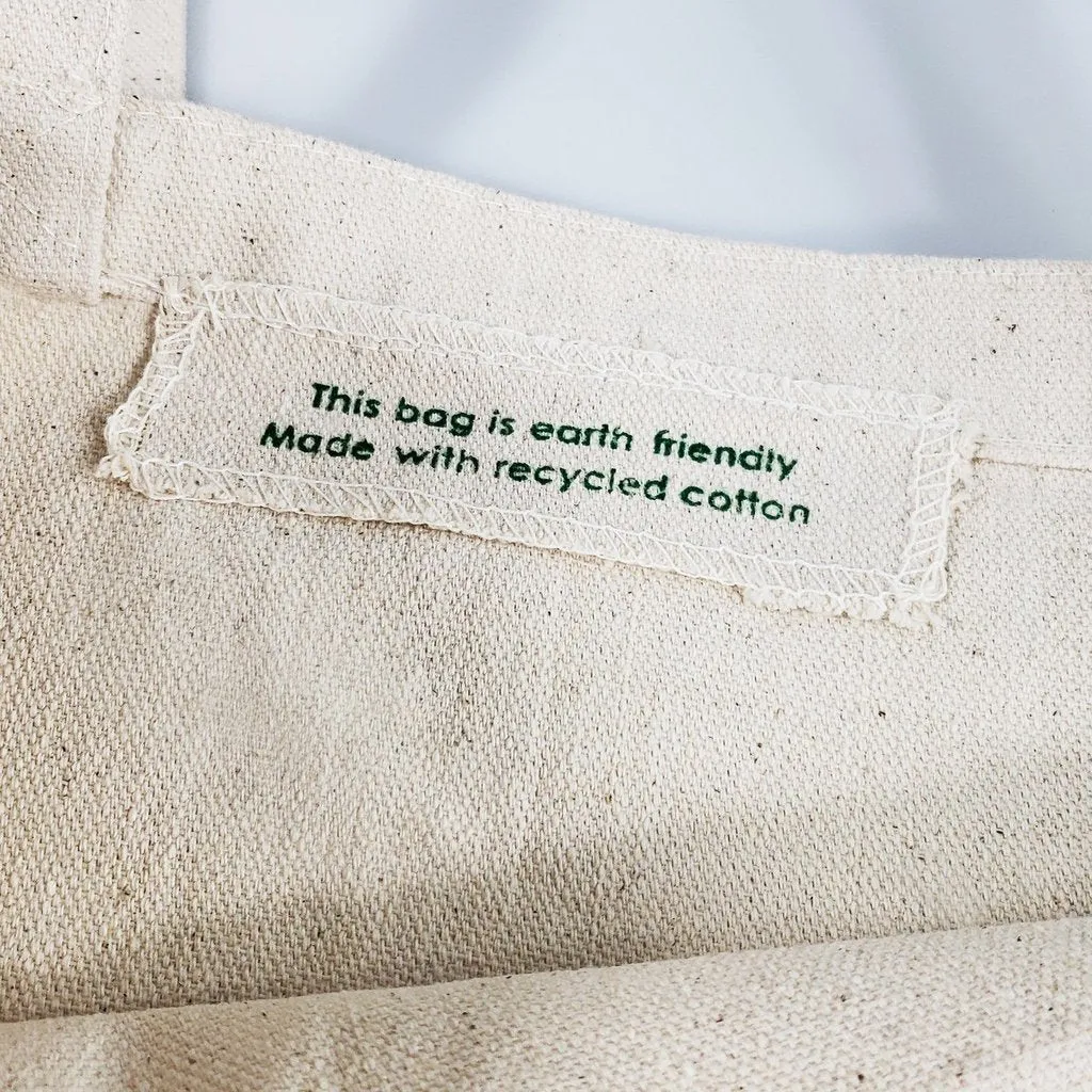 Large Recycled Canvas Tote Bags - RC260