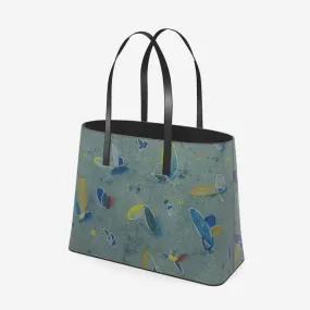 Las Abejas Leather Tote