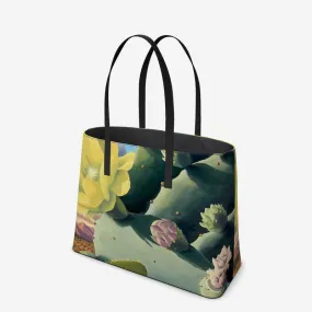 Las Tunas Vision Leather Tote (Textured)