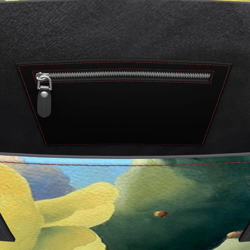 Las Tunas Vision Leather Tote (Textured)