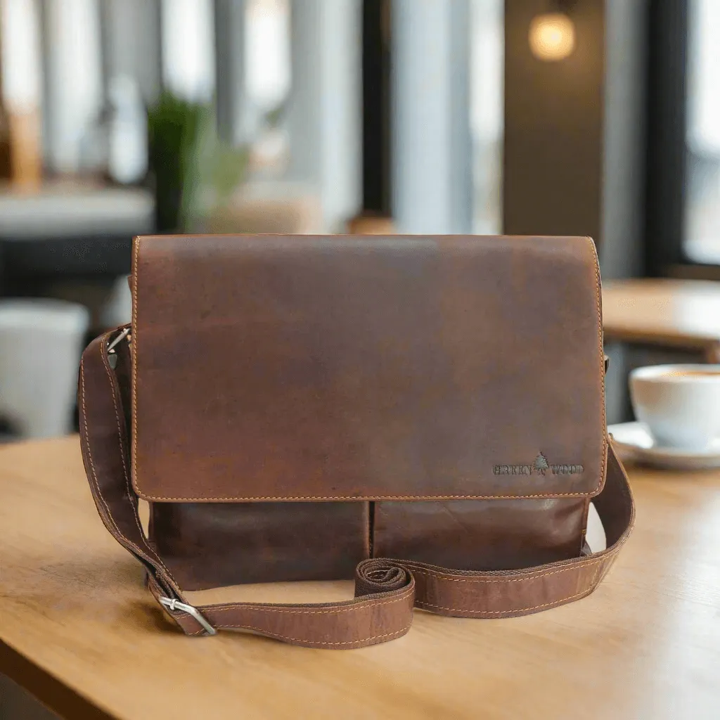 Leather Laptop Bag Sandal