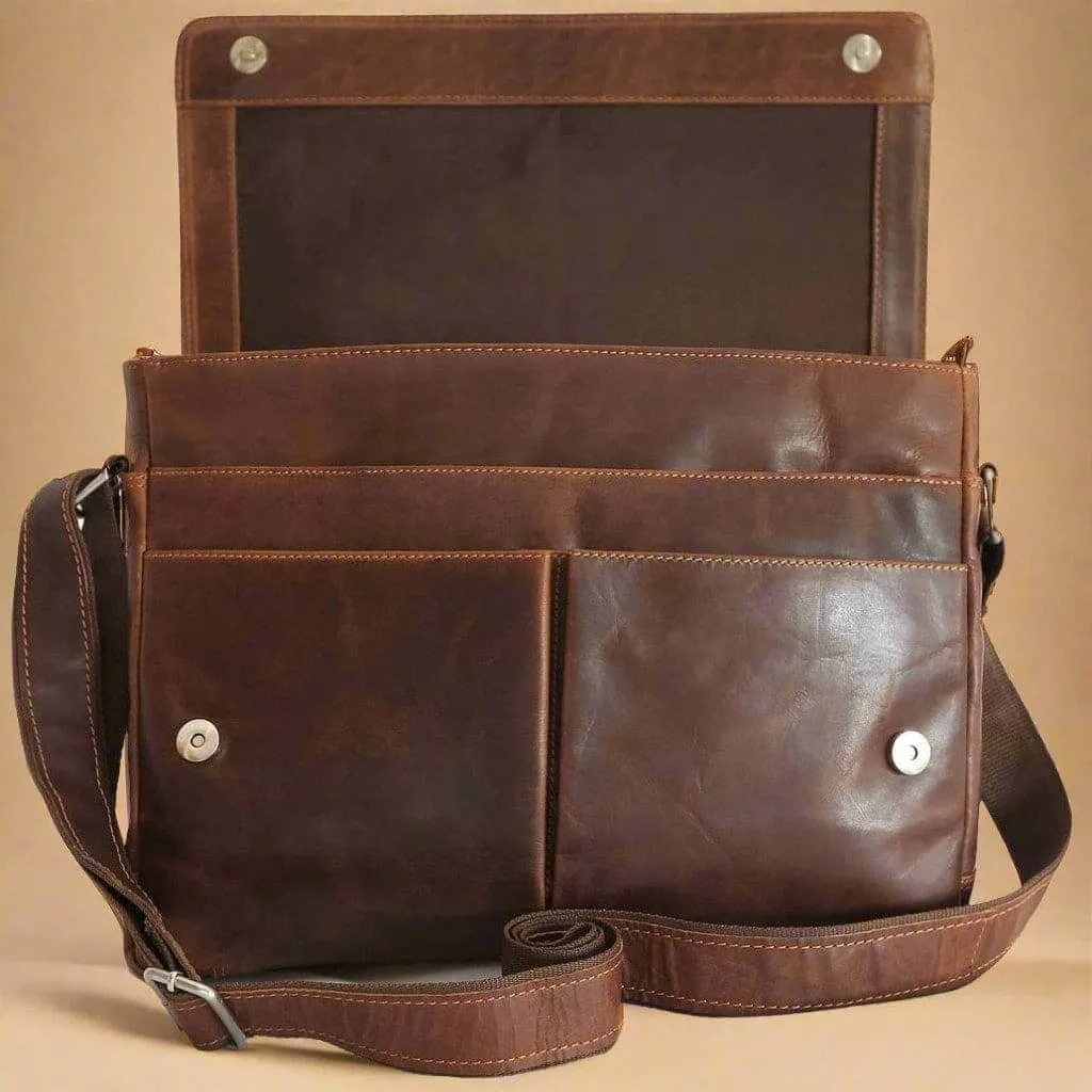Leather Laptop Bag Sandal