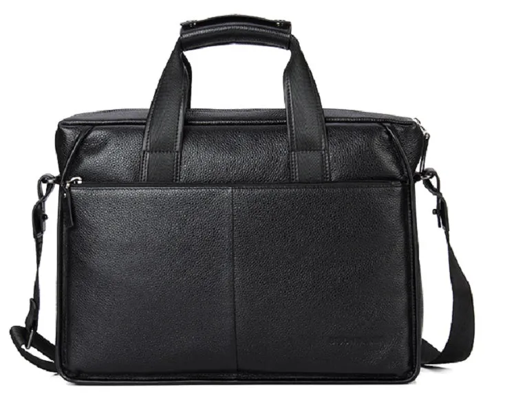 Men's Genuine Leather Briefcase For 14 Inch Laptop