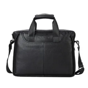 Men's Genuine Leather Briefcase For 14 Inch Laptop