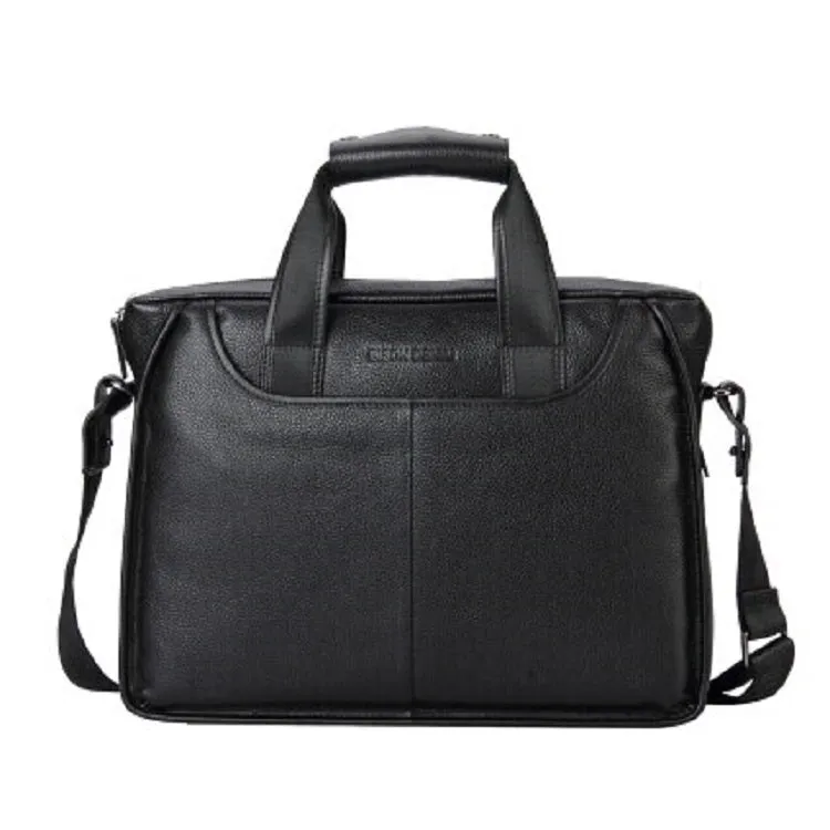 Men's Genuine Leather Briefcase For 14 Inch Laptop