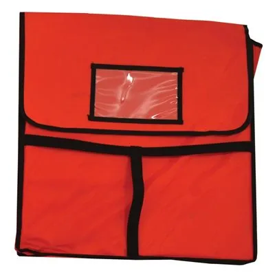 Nella 24" x 24" Insulated Pizza Delivery Bag, Red
