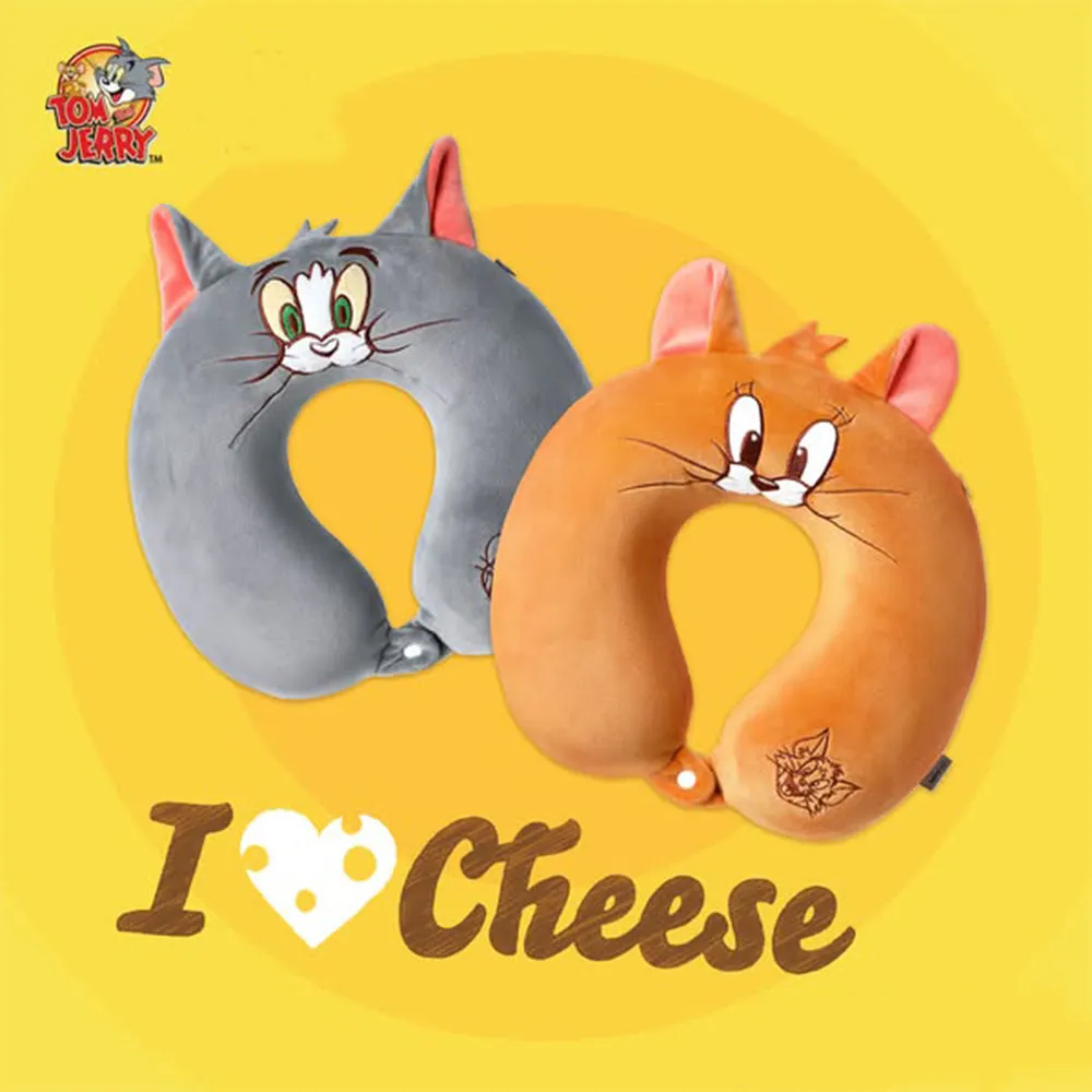 TOM & JERRY CARTOON CUTE NECK PILLOW