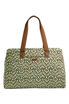 Vera Bradley Triple Compartment Travel Bag | Rain Forest