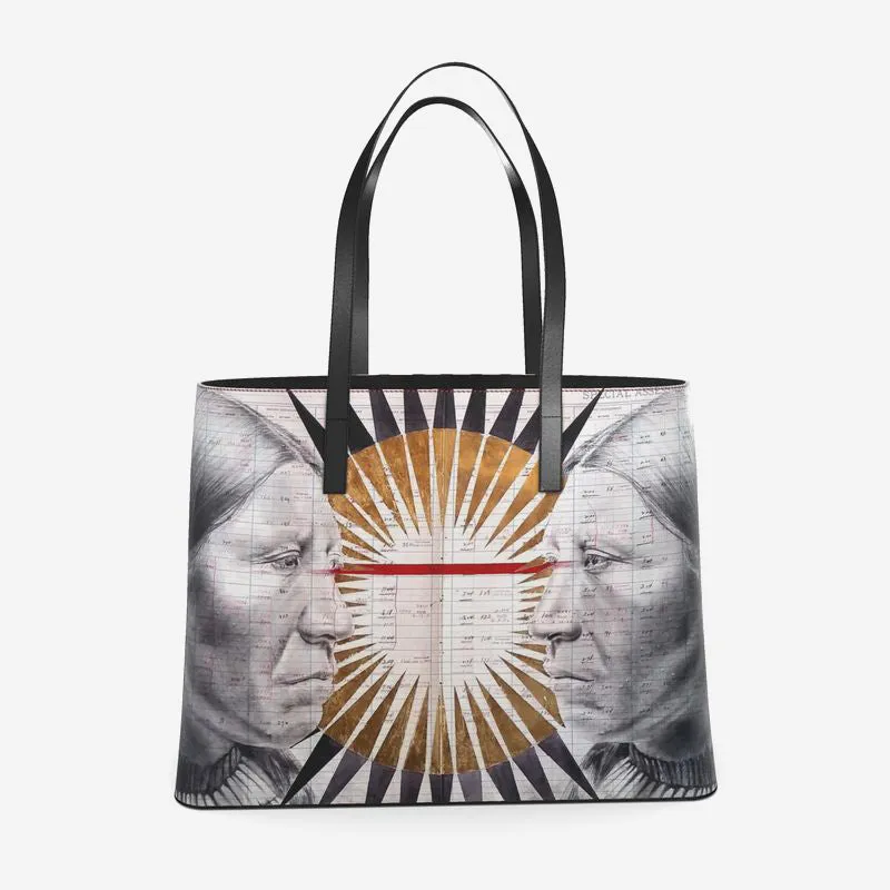 Welcoming Leather Tote